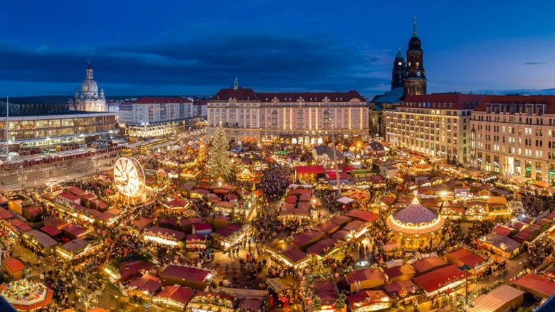 L'attuale mercatino di Natale di Dresda