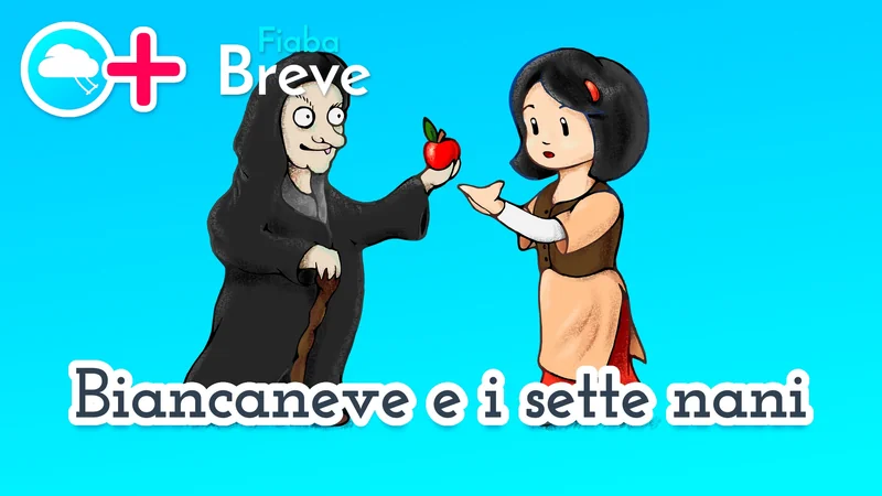 Biancaneve e i sette nani 🍎 favola della buonanotte breve 🤏