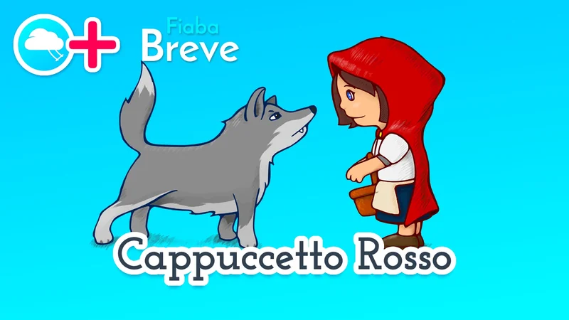 Cappuccetto Rosso 🐺 favola della buonanotte breve 🤏