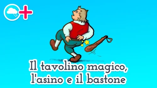 il tavolino magico, l'asino e il bastone, favola dei fratelli Grimm