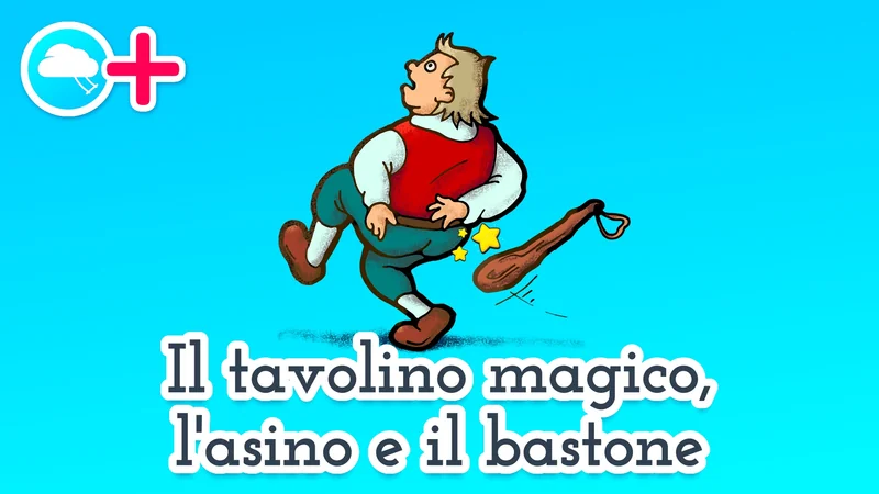 il tavolino magico, l'asino e il bastone, favola dei fratelli Grimm
