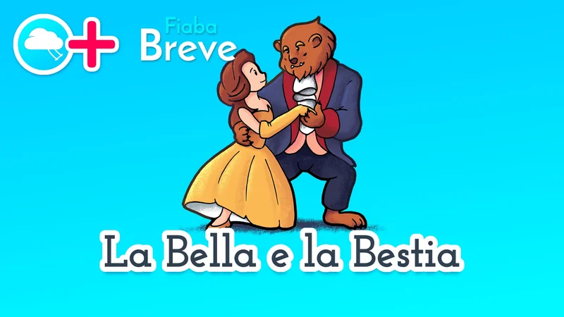 La Bella e la Bestia 👧🦁 favola della buonanotte breve 🤏