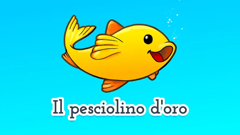 Il pesciolino d'oro 🐟 favola per bambini