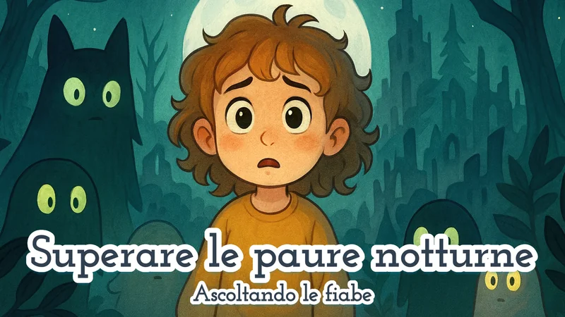 Superare le paure notturne ascoltando le fiabe 😨