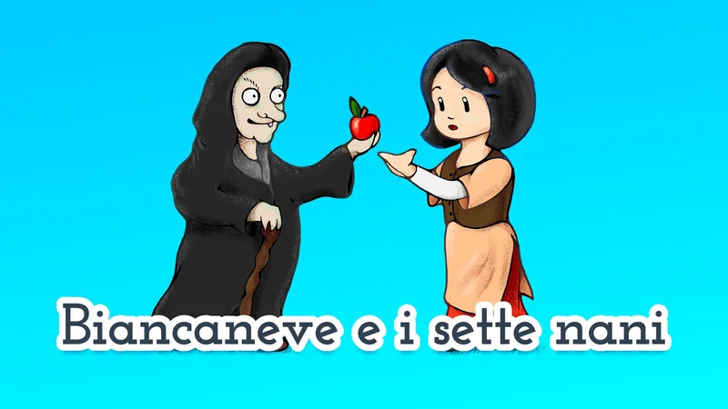 Biancaneve e i sette nani🍎 fiaba classica per bambini