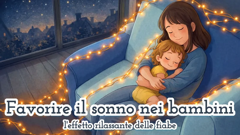 L’effetto rilassante delle fiabe sul sonno dei bambini 🥱