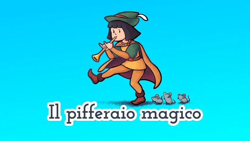Il pifferaio magico 🎼, fiaba classica per bambini
