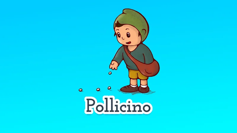 Pollicino 👦⚪⚪⚪ favola per bambini