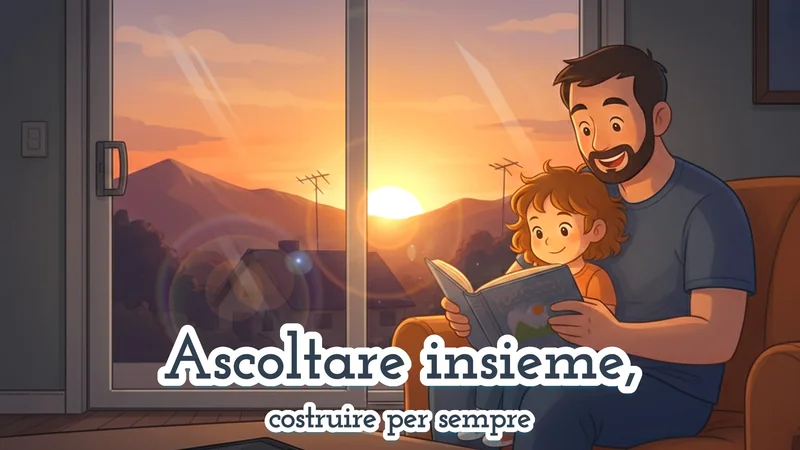 Ascoltare insieme, costruire per sempre: come rinforzare il legame genitore-bambino 🥰
