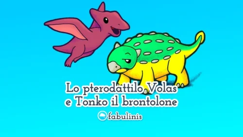 Lo Pterodattilo Volas e Tonko il Brontolone 🦖 favola per bambini