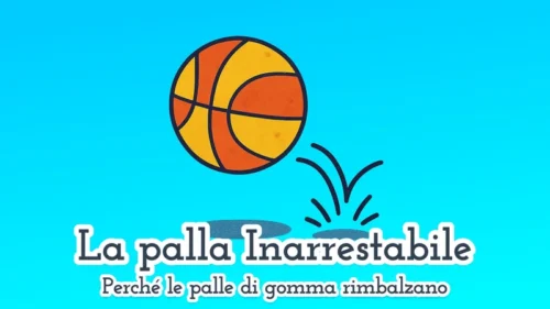 La palla Inarrestabile: Perché le palle di gomma rimbalzano 🏀 fiaba educativa e didattica per bambini