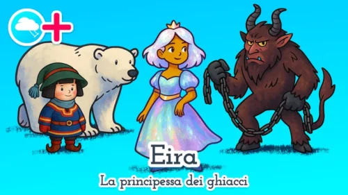 Eira la principessa dei ghiacci ⛓️‍💥 racconto per bambini