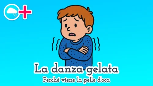La danza gelata: Perché viene la pelle d'oca 🪶 fiaba didattica ed educativa per bambini
