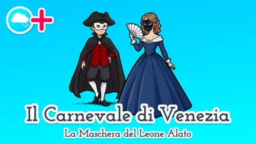 Il Carnevale di Venezia, la Maschera del Leone Alato 🎭 racconto per bambini