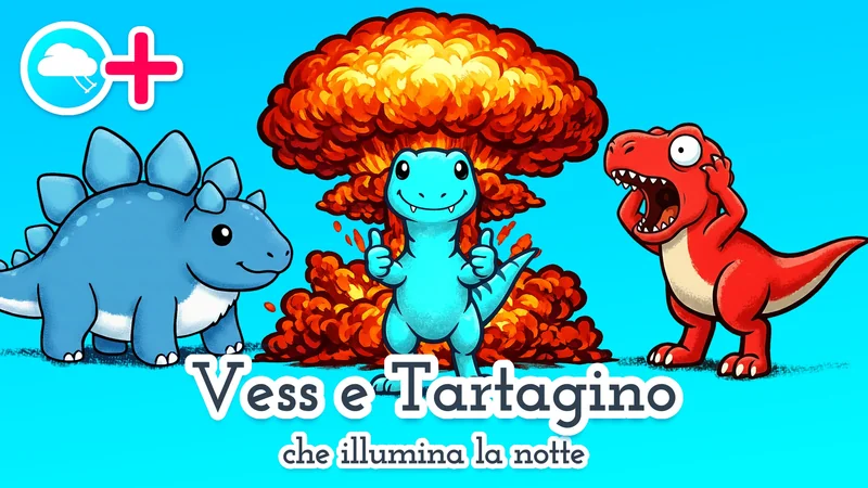 Vess e Tartagino che illumina la notte 💥 favola per bambini