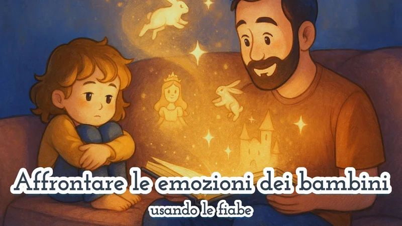 Come affrontare le emozioni dei bambini usando le fiabe 😡😱