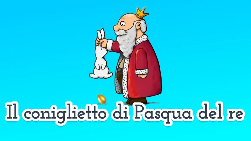 Il coniglietto di Pasqua del Re 🐇🤴 favola per bambini