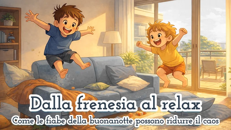 Dalla frenesia al relax: come le fiabe della buonanotte possono ridurre il caos 💥 approfondimento