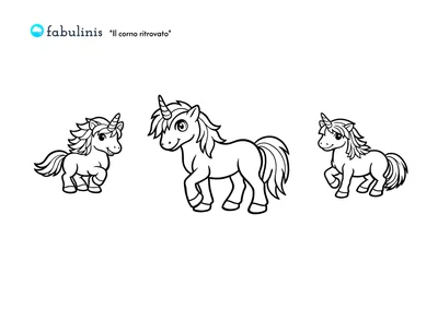 scarica il disegno da colorare di Il corno ritrovato 🦄 I racconti della ruggine 5