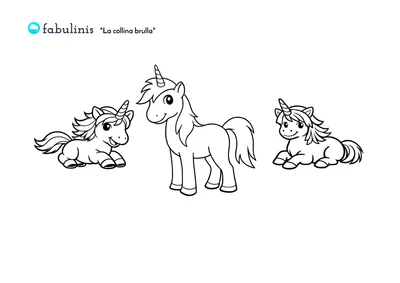 scarica il disegno da colorare di La collina brulla 🦄 I racconti della ruggine 3