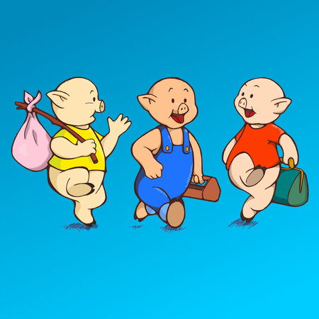 I tre porcellini
